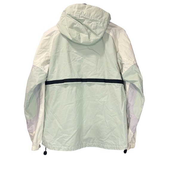 Columbia Jacket Women L Green Hooded Full Zip Lined Breathable Outdoor - Picture 10 of 13